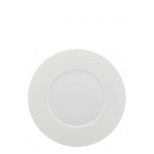 "Fragment" - dinner plate wide rim 28 cm, порцеланова чиния